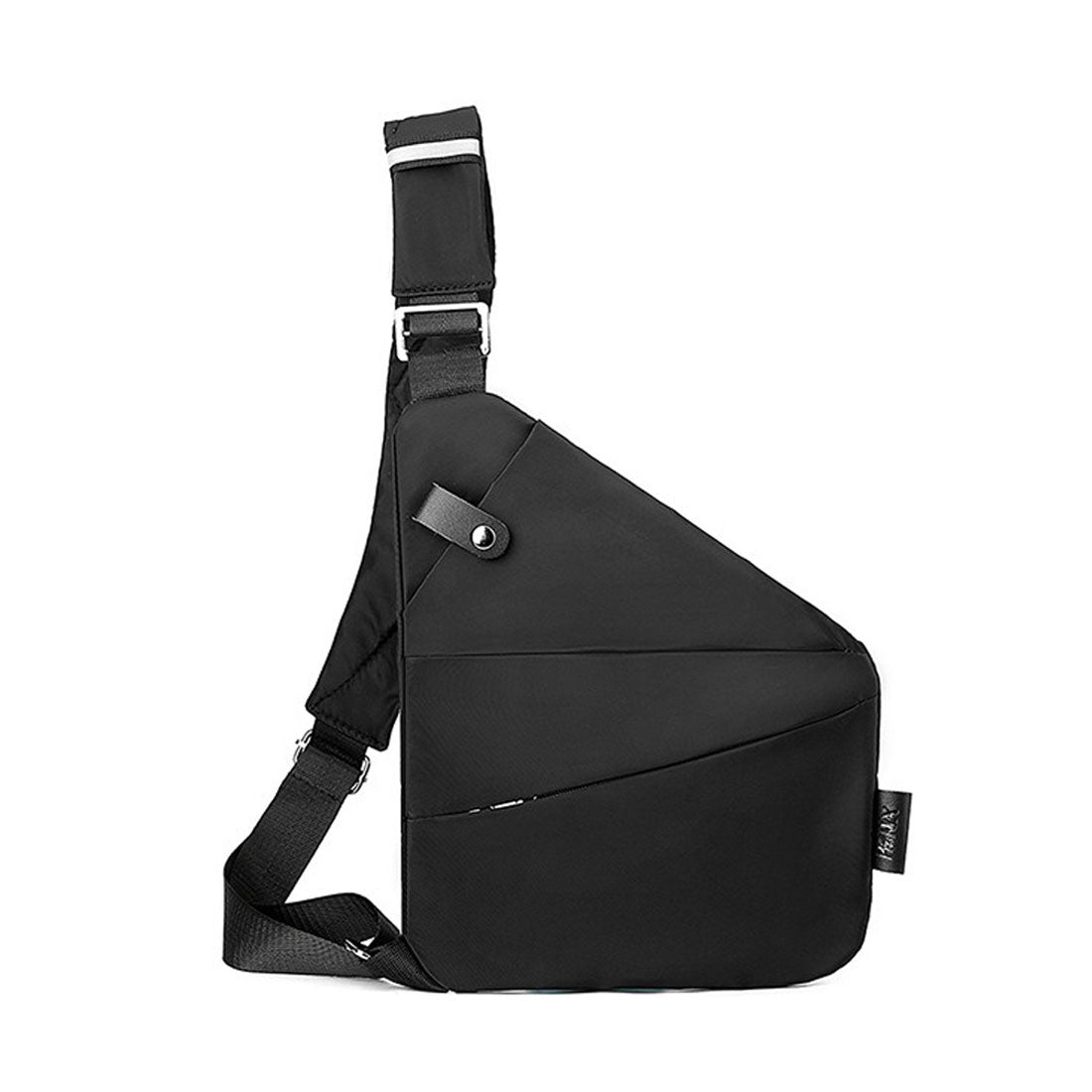 Real Style Body Bag for Men and Women, Water-Resistant, Slim, Multi-Pocket, Small Size A5, Lightweight, Casual, Travel, Outdoor, Walking, Crossbody, Plain