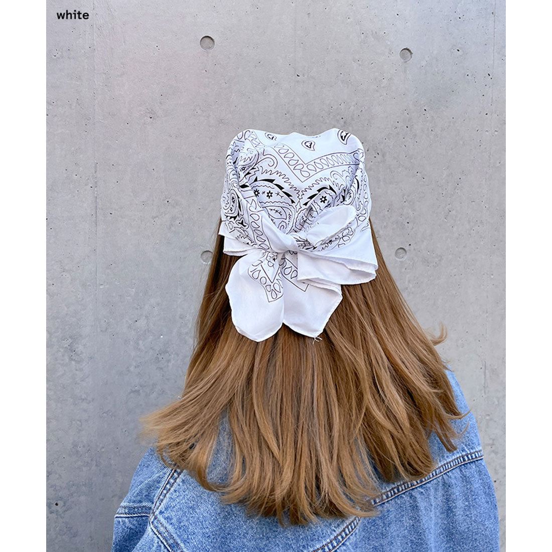 リアルスタイル REAL STYLE 領巾 大方 格紋 圍巾 男士 女士 正方形 55cm 髮帶 手帕 三角巾 時尚 蝴蝶結 佩斯利 春夏 秋冬