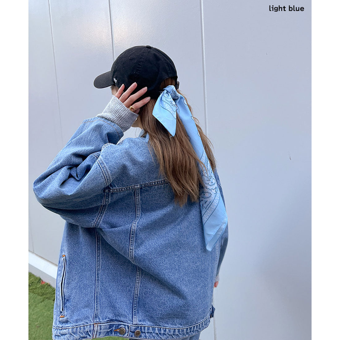 リアルスタイル REAL STYLE 領巾 大方 格紋 圍巾 男士 女士 正方形 55cm 髮帶 手帕 三角巾 時尚 蝴蝶結 佩斯利 春夏 秋冬