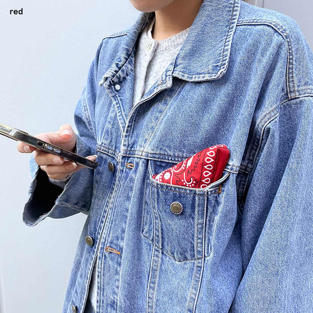 リアルスタイル REAL STYLE 領巾 大方 格紋 圍巾 男士 女士 正方形 55cm 髮帶 手帕 三角巾 時尚 蝴蝶結 佩斯利 春夏 秋冬