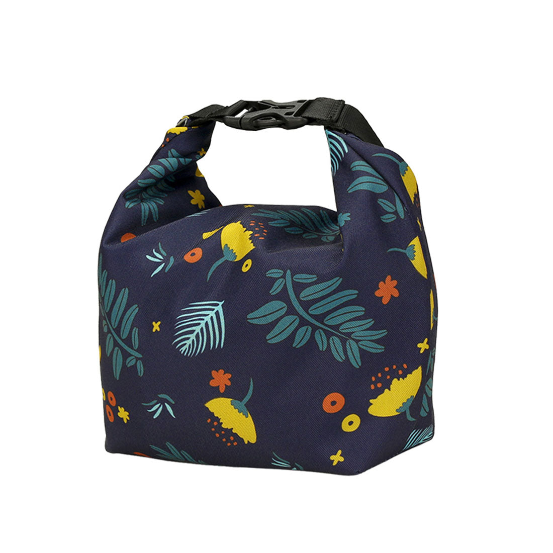 リアルスタイル REAL STYLE ランチバッグ 保冷バッグ お弁当 軽い 保冷 保温 ポーチ ミニ 小さい 子供 キッズ 大人 ママ 仕事 学校 おしゃれ 水筒 撥水 総柄 (フラワー) フラワー
