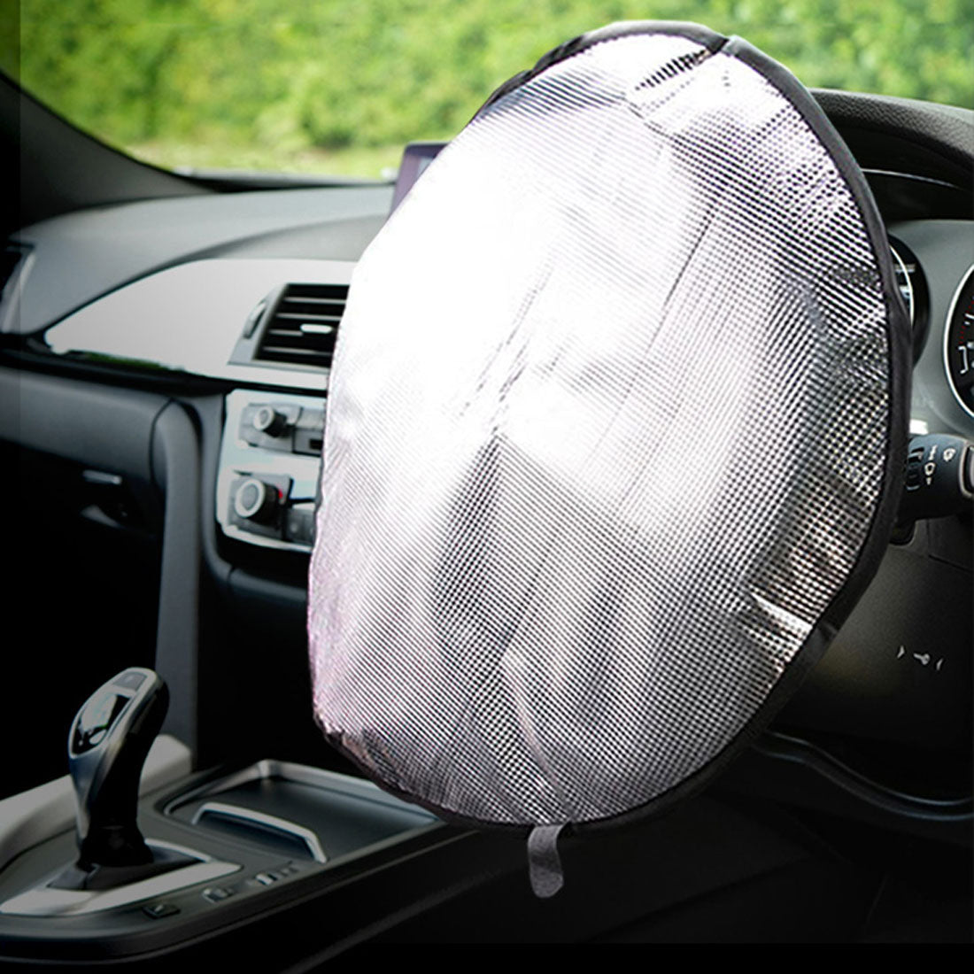 Real Style REAL STYLE Car Accessories Steering Wheel Cover Sunshade Su
