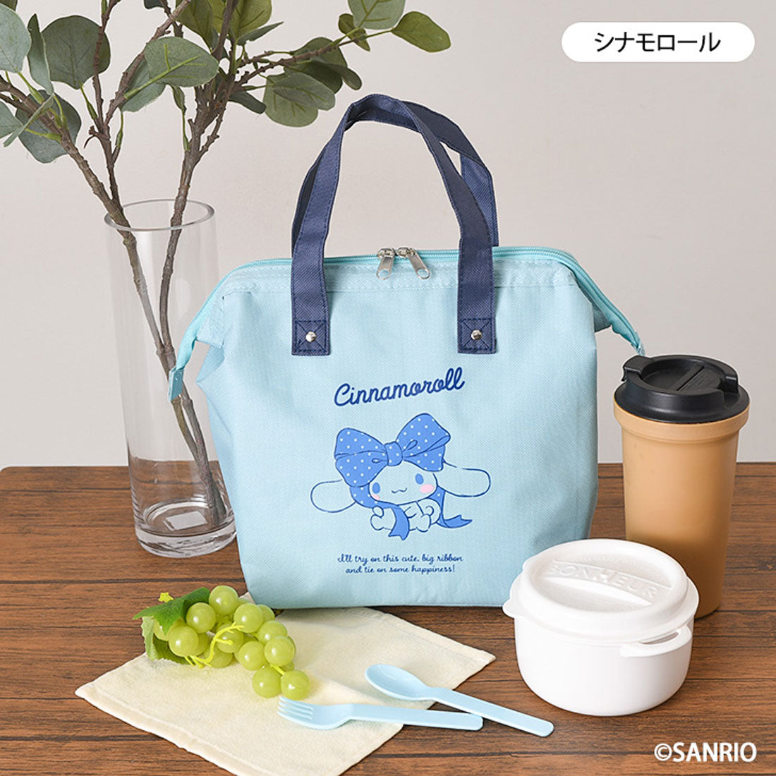 真實風格午餐袋冷/熱絕緣垂直時尚大號史努比花生三麗鷗黑美肉桂捲 Sumikko Gurashi 午餐盒工作學校兒童角色