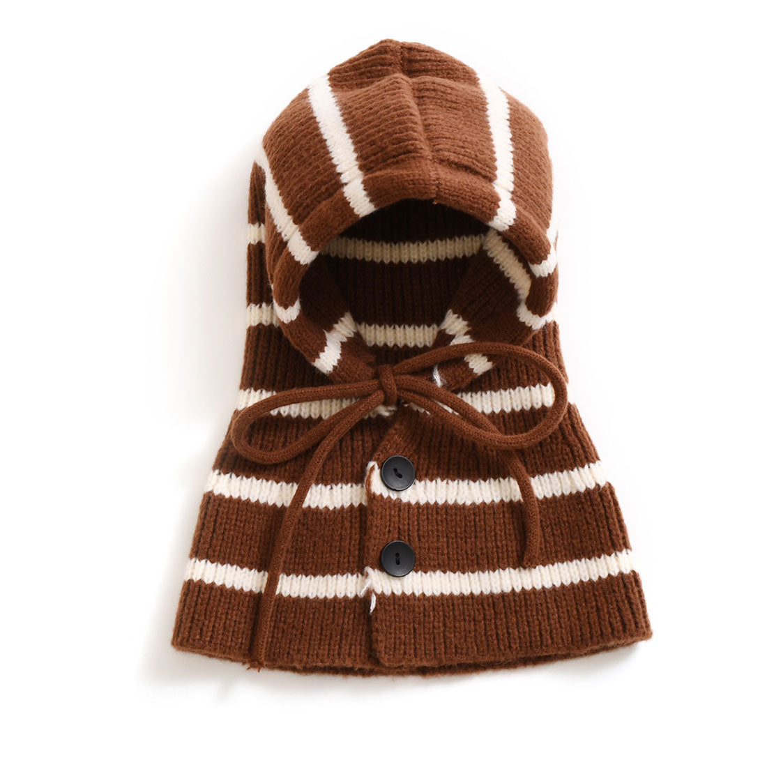 リアルスタイル REAL STYLE バラクラバ フードウォーマー ネックウォーマー ニット帽 子供 キッズ ベビー マフラー 冬 防寒 暖かい ボタン おしゃれ 男の子 女の子