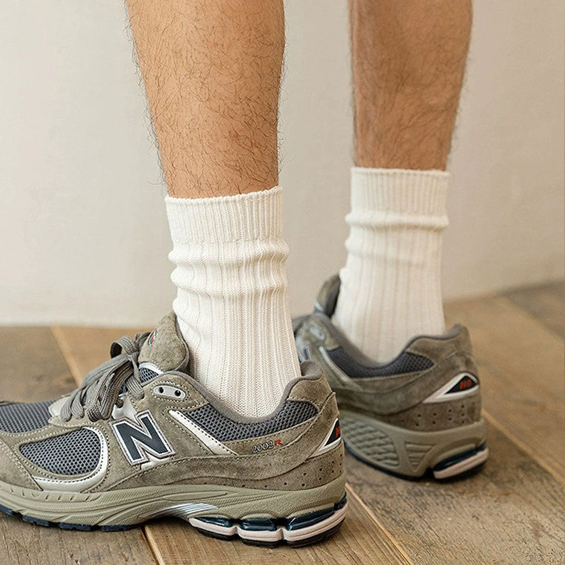 真實風格 REAL STYLE 襪子 圓筒襪 男士 成人 厚款 棉混合 白色 黑色 時尚 商務 學校 休閒 正式 條紋 男性 紳士 素色 冬季 大尺碼