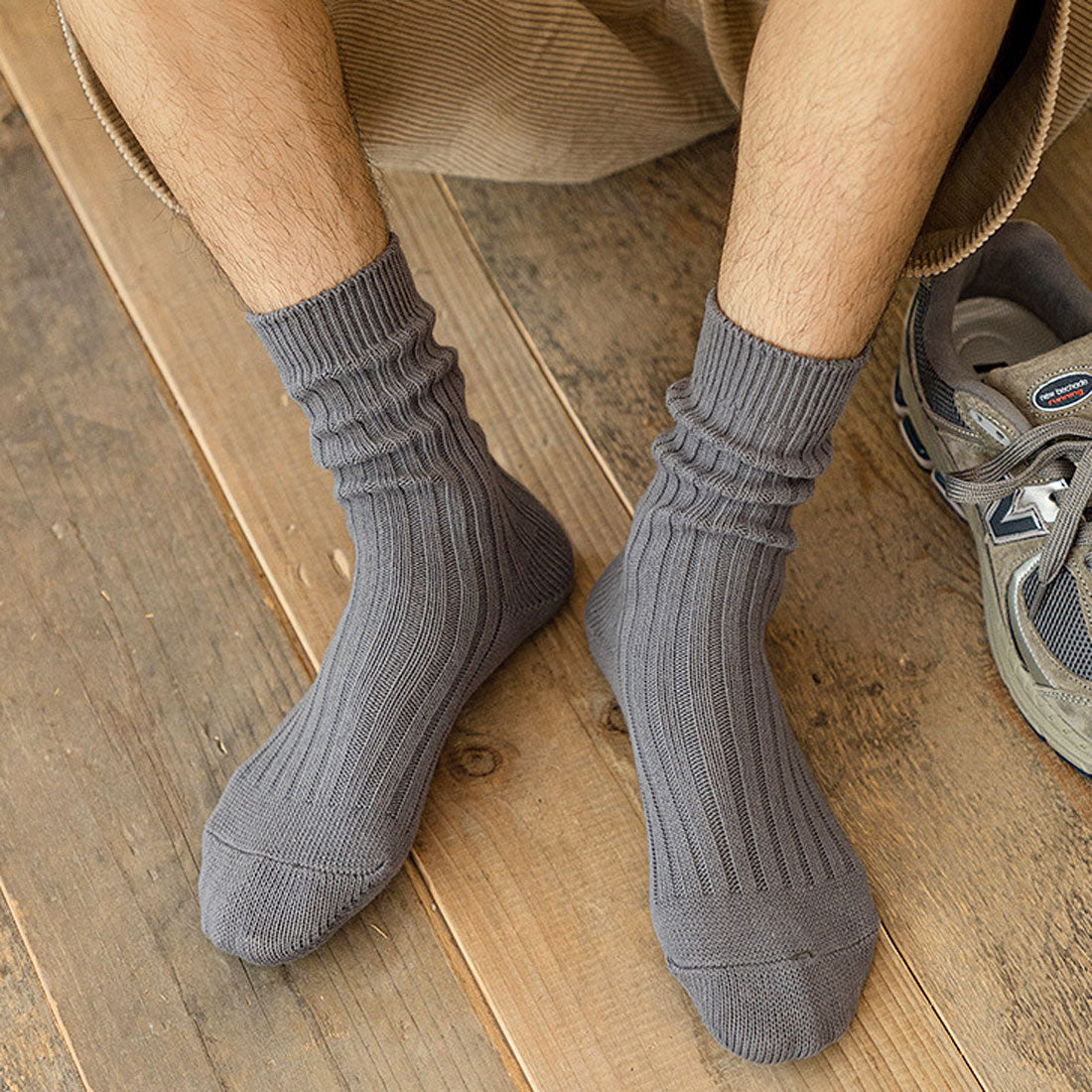 真實風格 REAL STYLE 襪子 圓筒襪 男士 成人 厚款 棉混合 白色 黑色 時尚 商務 學校 休閒 正式 條紋 男性 紳士 素色 冬季 大尺碼