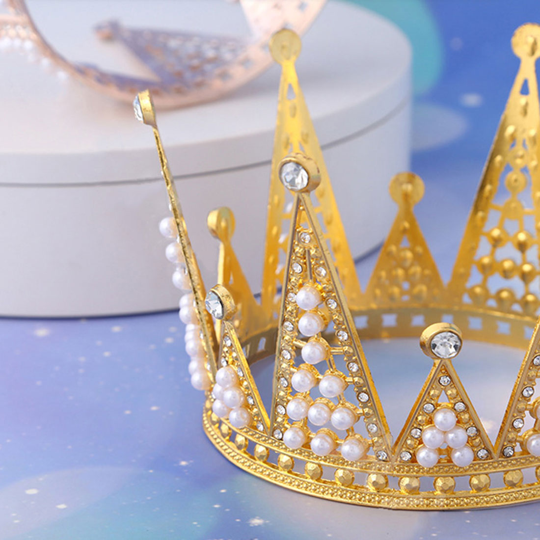 リアルスタイル REAL STYLE 王冠 クラウン コスプレ 衣装 ミニ 小さい 子供 キッズ ハロウィン 仮装 飾り 大人 パーティー グッズ 推し活 王様 ヘアアクセサリー