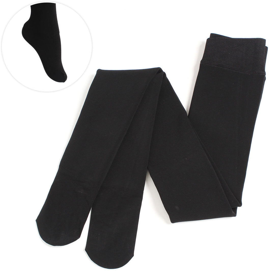 Real Style Fake Tights Skin Color Fleece Lined beige black Women's Tights Stockings Leggings 300 Denier Winter Thick Warm Cold-Resistant Underwear Water-Repellent