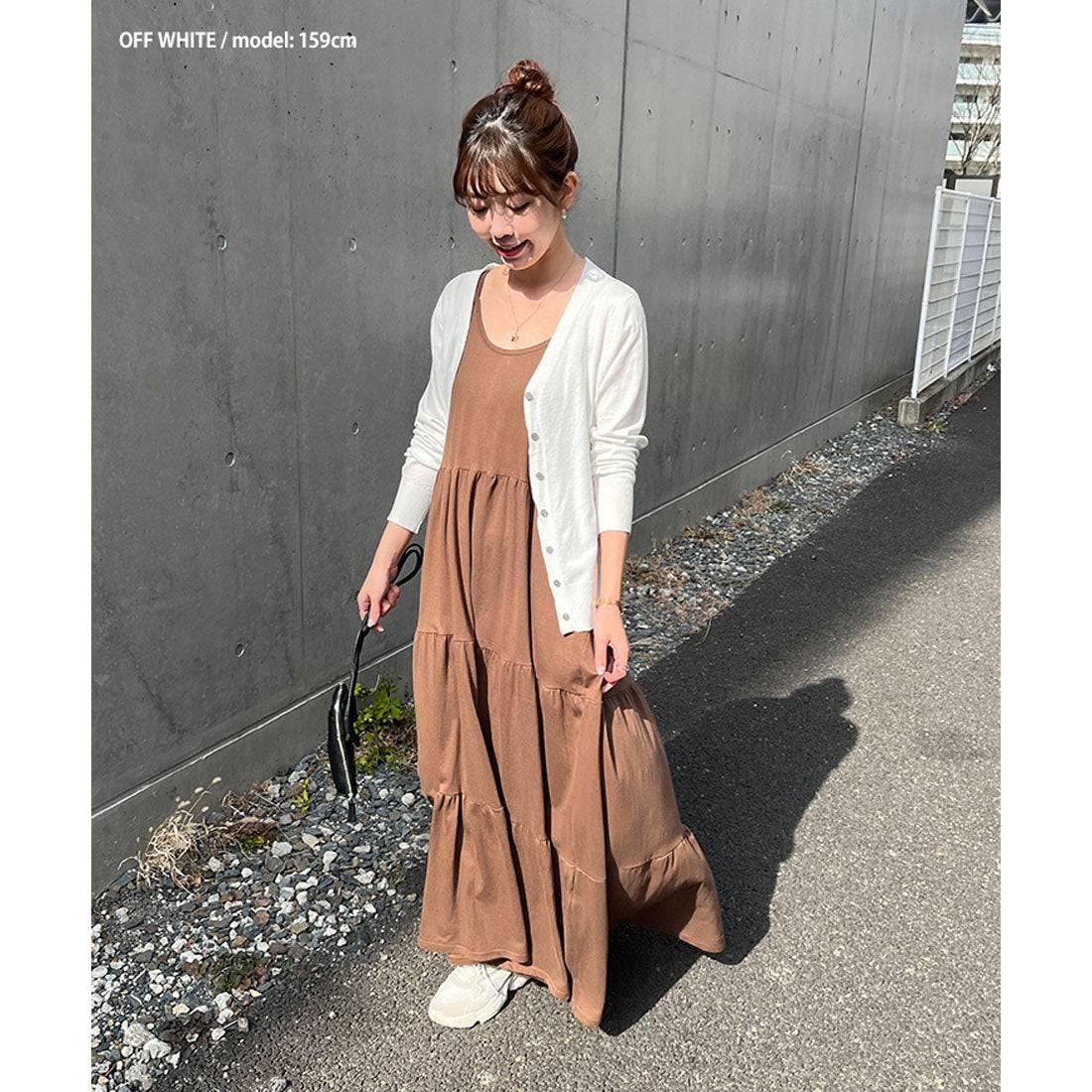 リアルスタイル REAL STYLE 開襟毛衣 女士 針織 春 秋 黑色 薄款 V領 顏色 可水洗 長袖 通勤 辦公室 學生 學校 事務 商務 簡約