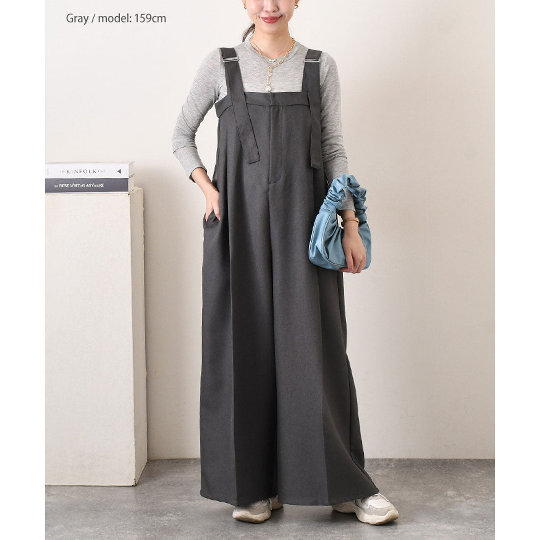リアルスタイル REAL STYLE カットソー レディース シアー トップス インナー クルーネック 長袖 春 夏 コンパクト レイヤード 重ね着 シースルー 透け感 カジュアル 韓国ファッション チンチャコリア (ライトブルー) ライトブルー