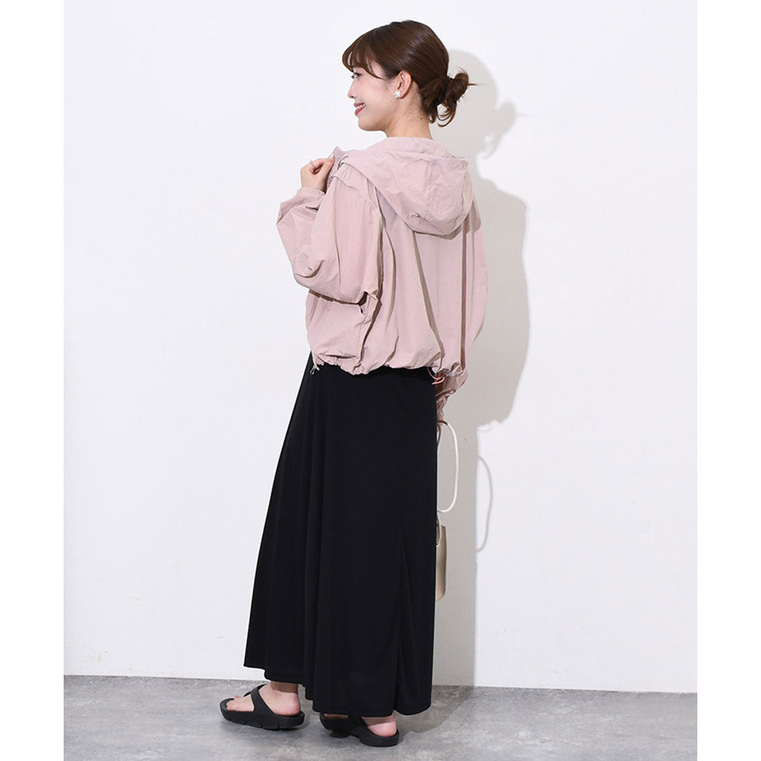 リアルスタイル REAL STYLE ブルゾン レディース 薄手 夏 春 アウター パーカー ジャンパー UVケア 日焼け 撥水 長袖 ジップ ゆったり 羽織り 上着 運動 (オフホワイト) オフホワイト