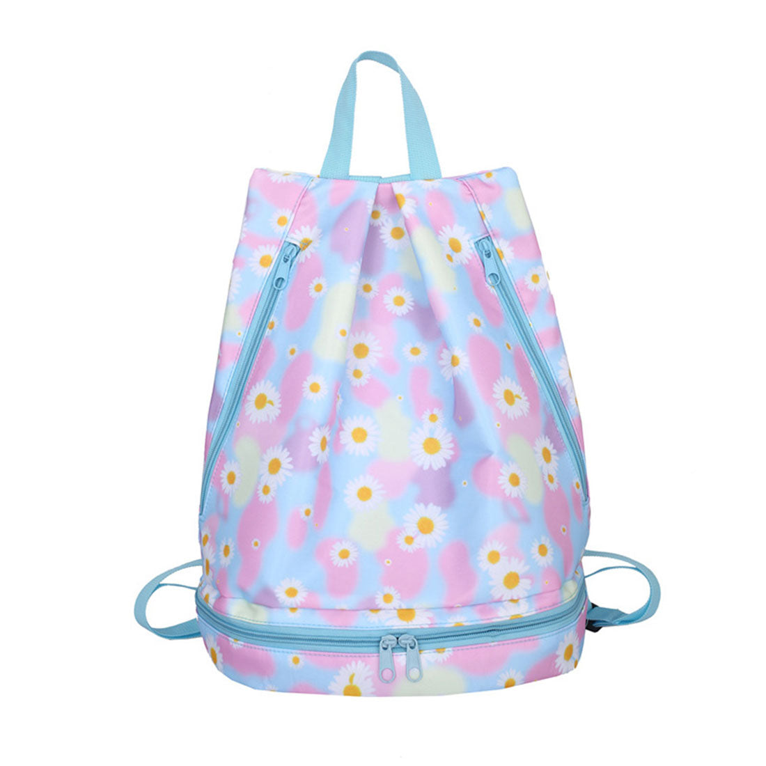 REAL STYLE Pool Bag for Kids, Boys, Girls, Elementary School, Backpack, Knapsack, Kids, Swim Bag, Nylon, Men, Summer