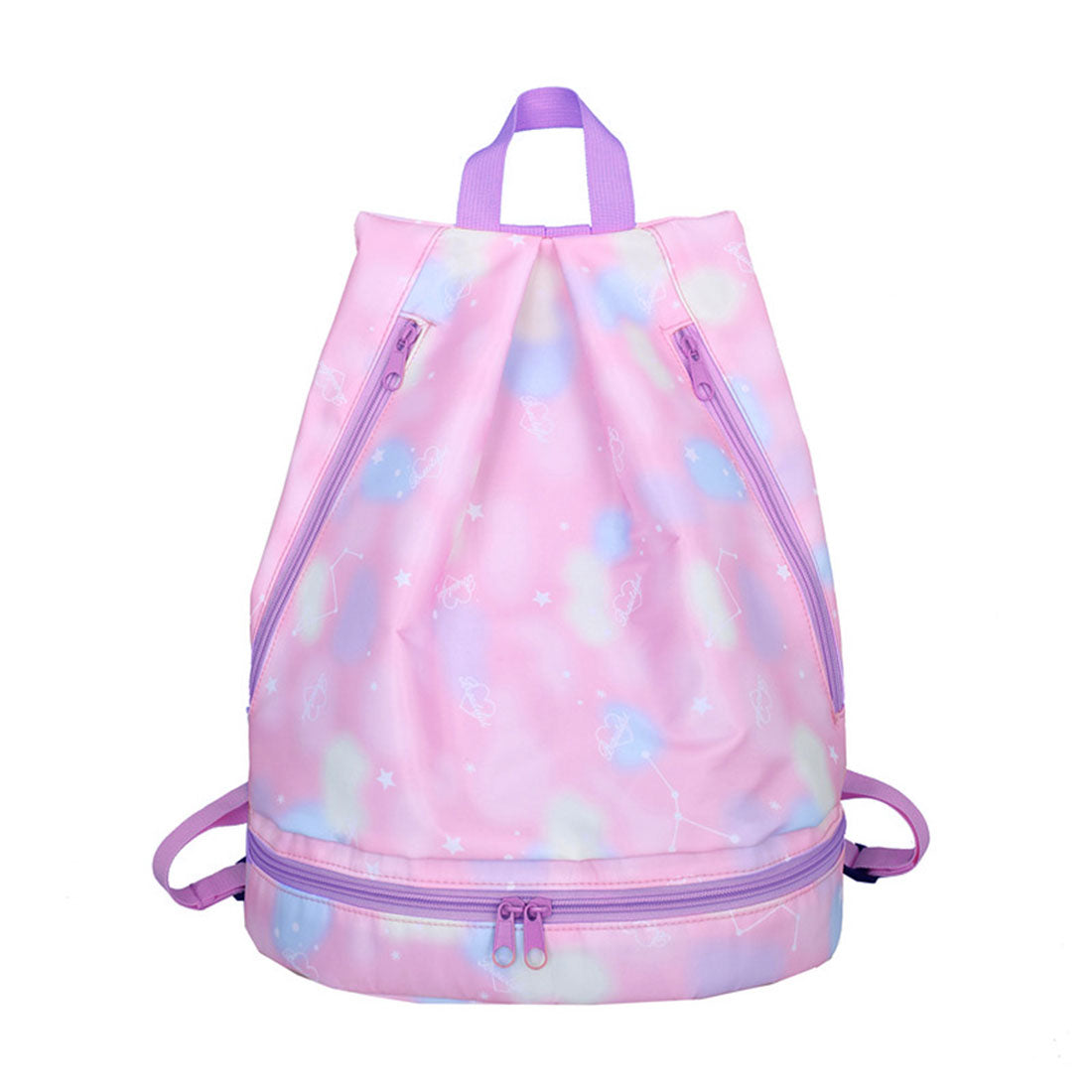 REAL STYLE Pool Bag for Kids, Boys, Girls, Elementary School, Backpack, Knapsack, Kids, Swim Bag, Nylon, Men, Summer
