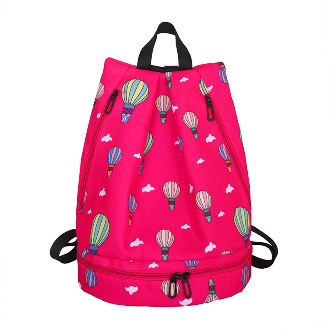 REAL STYLE Pool Bag for Kids, Boys, Girls, Elementary School, Backpack, Knapsack, Kids, Swim Bag, Nylon, Men, Summer