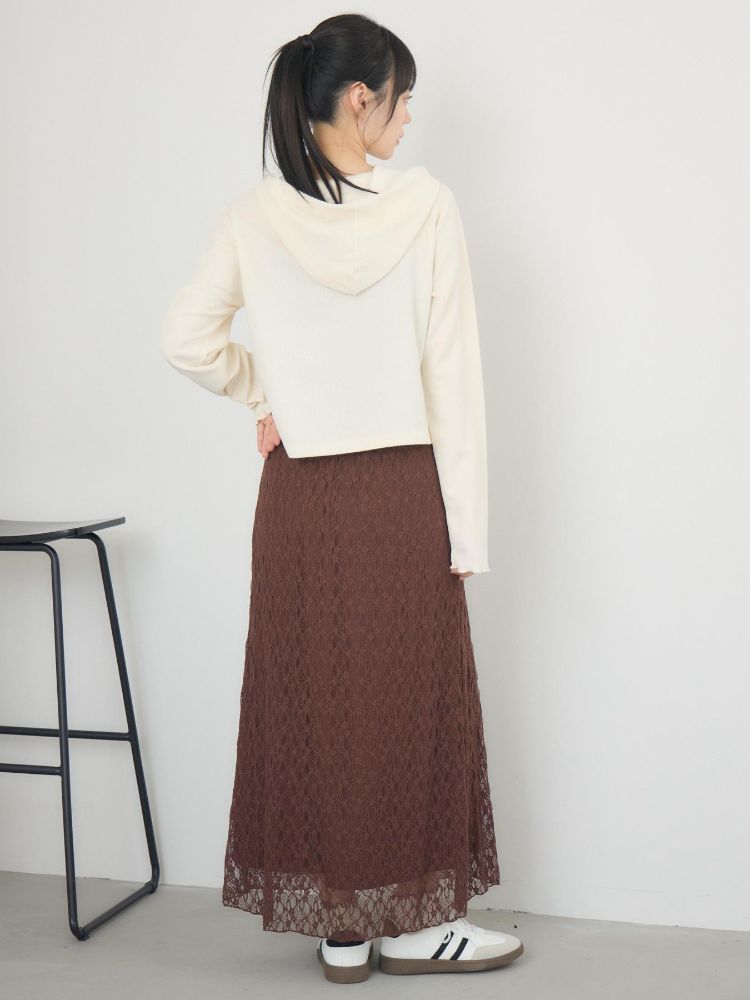 レトロガール RETRO GIRL フード付CTカーデ (WHT4) WHT4