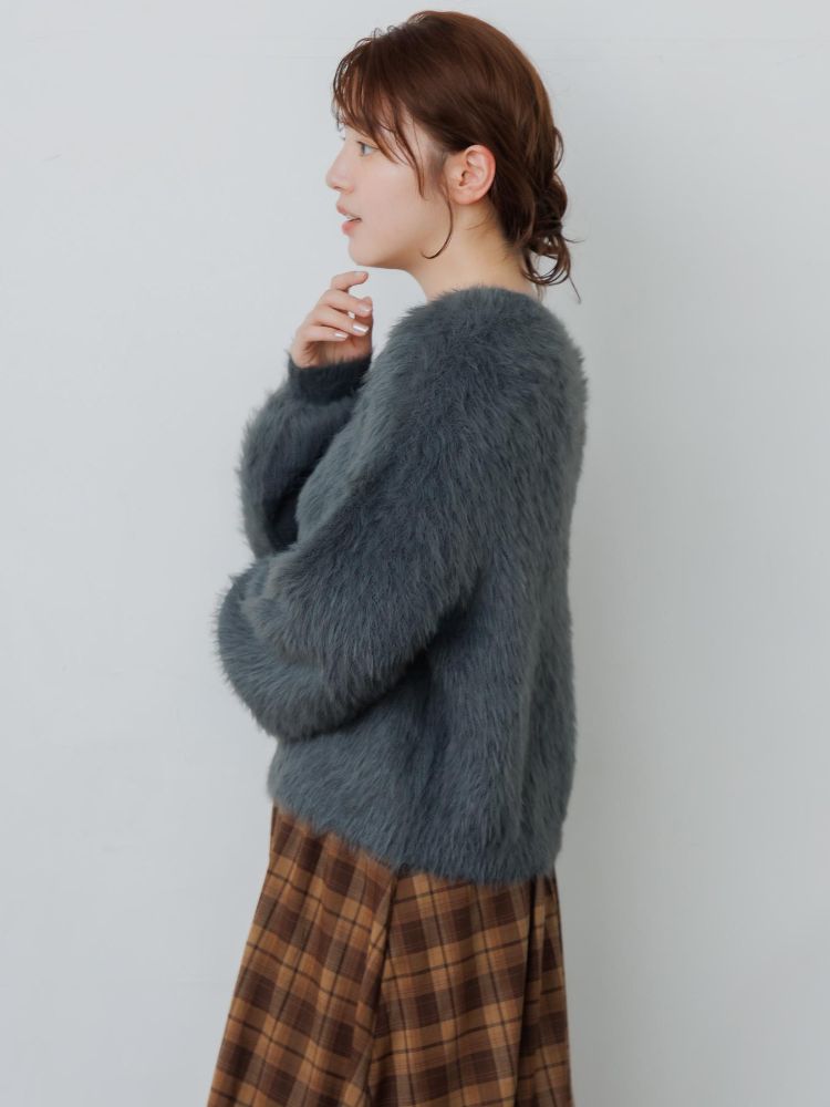 レトロガール RETRO GIRL シャギーニットPO (WHT4) WHT4