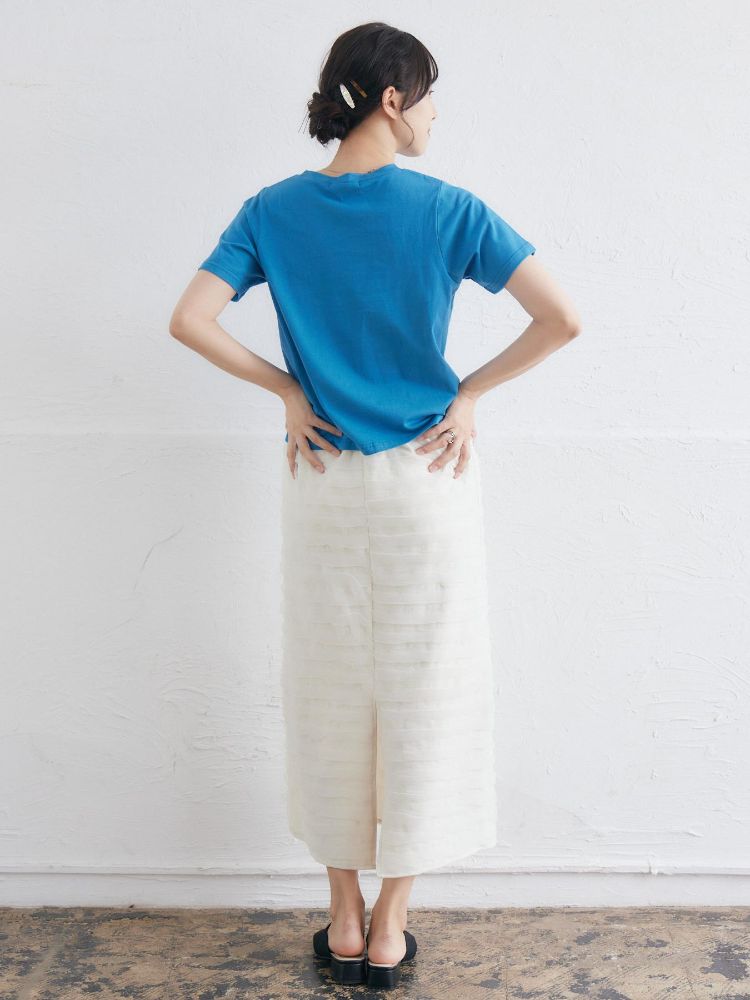 レトロガール RETRO GIRL 立体チュールナローSK (WHT4) WHT4