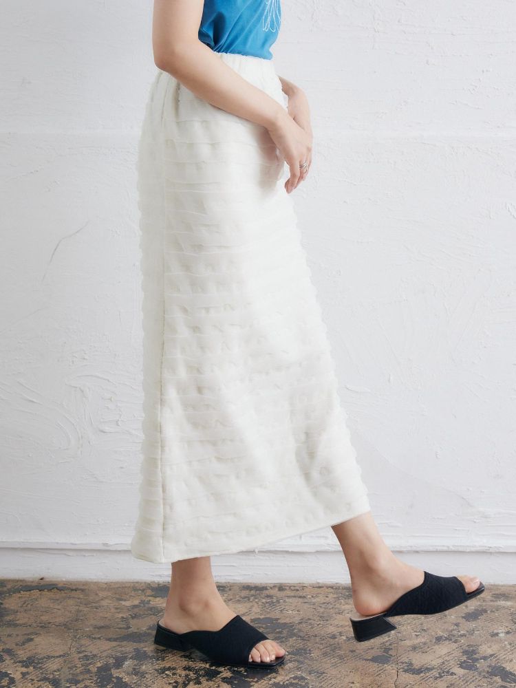 レトロガール RETRO GIRL 立体チュールナローSK (WHT4) WHT4