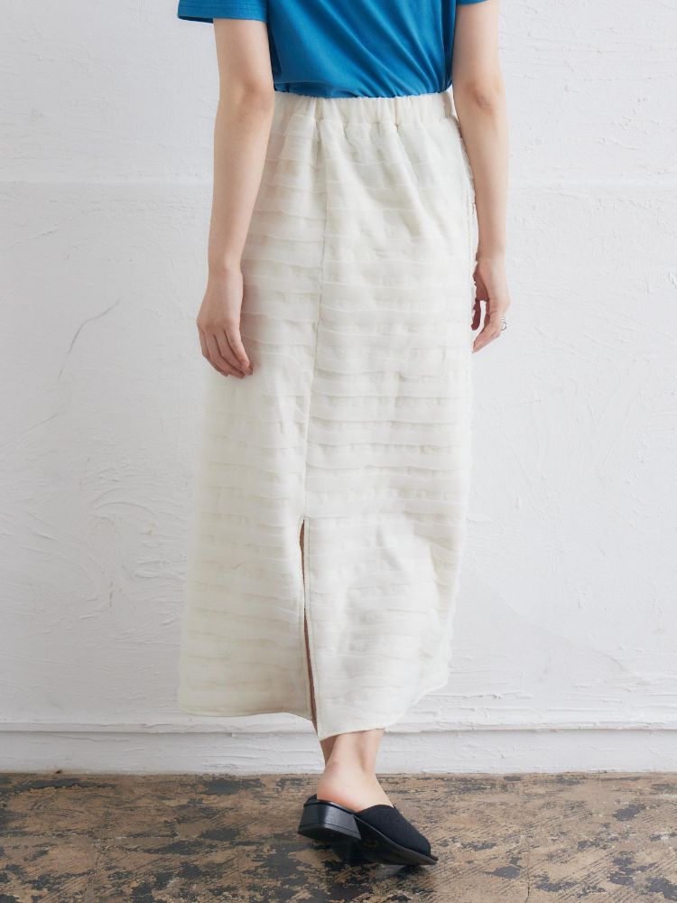 レトロガール RETRO GIRL 立体チュールナローSK (WHT4) WHT4