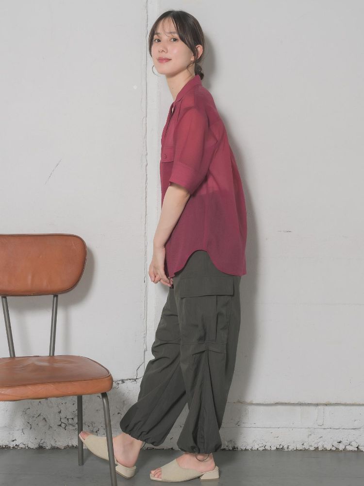 レトロガール RETRO GIRL 開襟SH (BEG0) BEG0