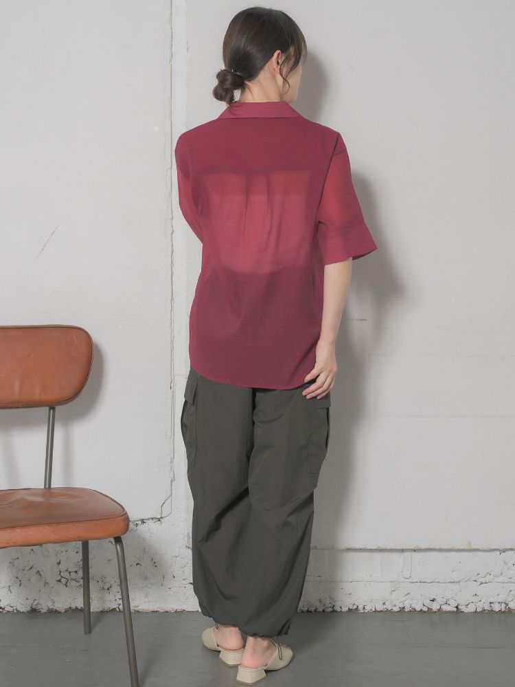 レトロガール RETRO GIRL 開襟SH (BEG0) BEG0