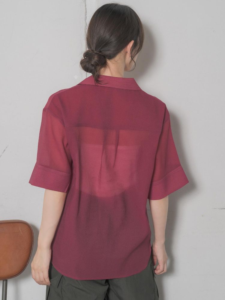 レトロガール RETRO GIRL 開襟SH (BEG0) BEG0