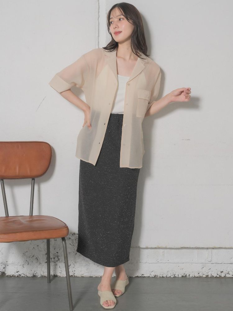 レトロガール RETRO GIRL 開襟SH (BEG0) BEG0