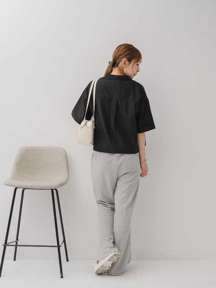 レトロガール RETRO GIRL 開襟ショートSH (BRN0) BRN0