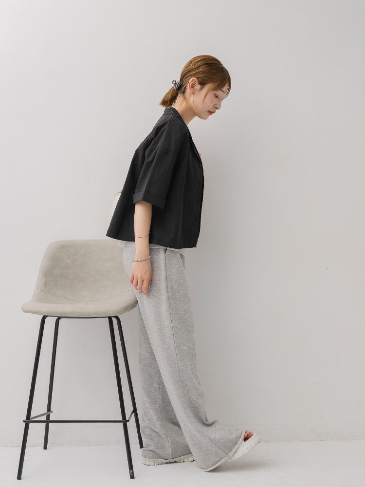 レトロガール RETRO GIRL 開襟ショートSH (BRN0) BRN0