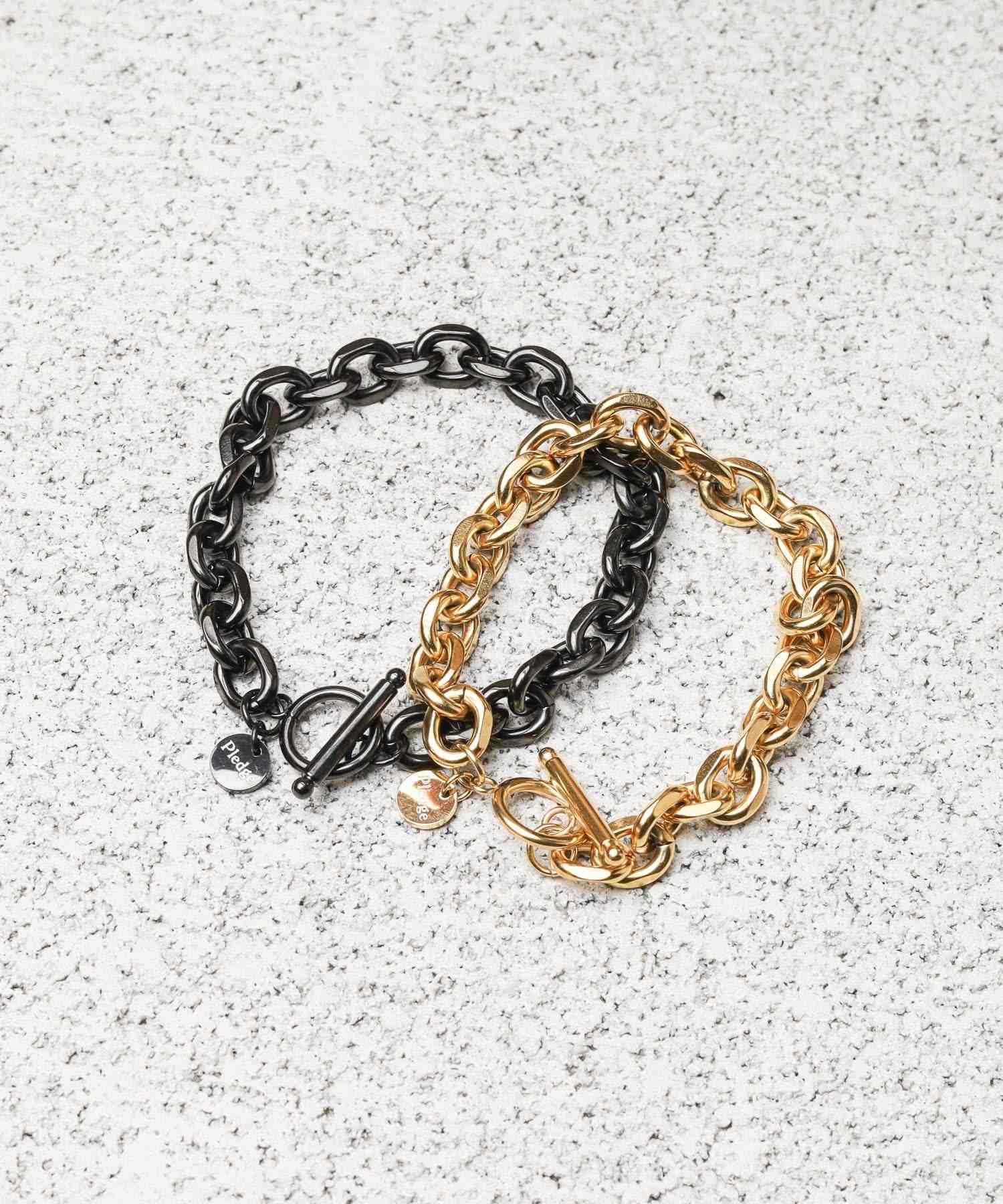 エーアールエムジー ar/mg Pledge アンティークデザインチェーンブレスレット 2P