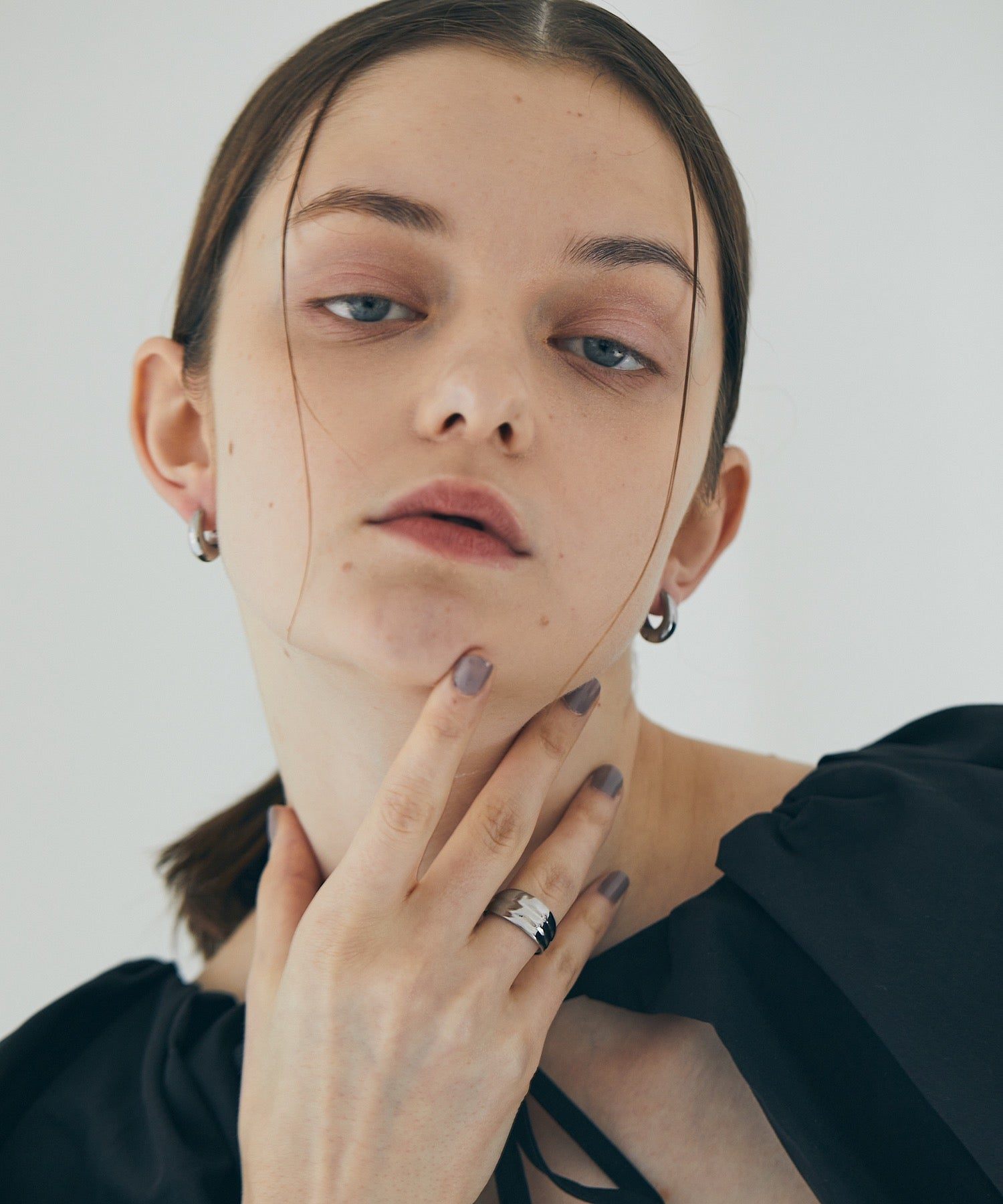 AR-MG 【enough】 Wavy Ring