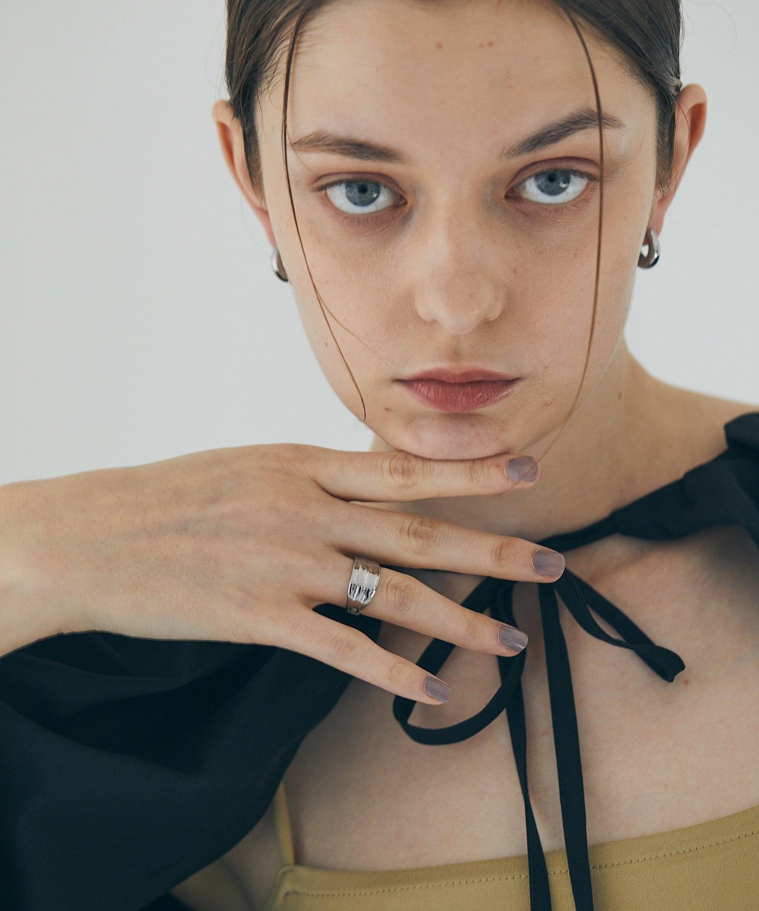 AR-MG 【enough】 Wavy Ring