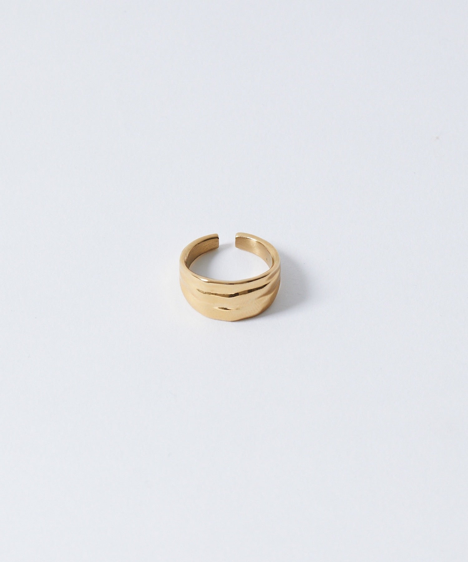 AR-MG 【enough】 Wavy Ring