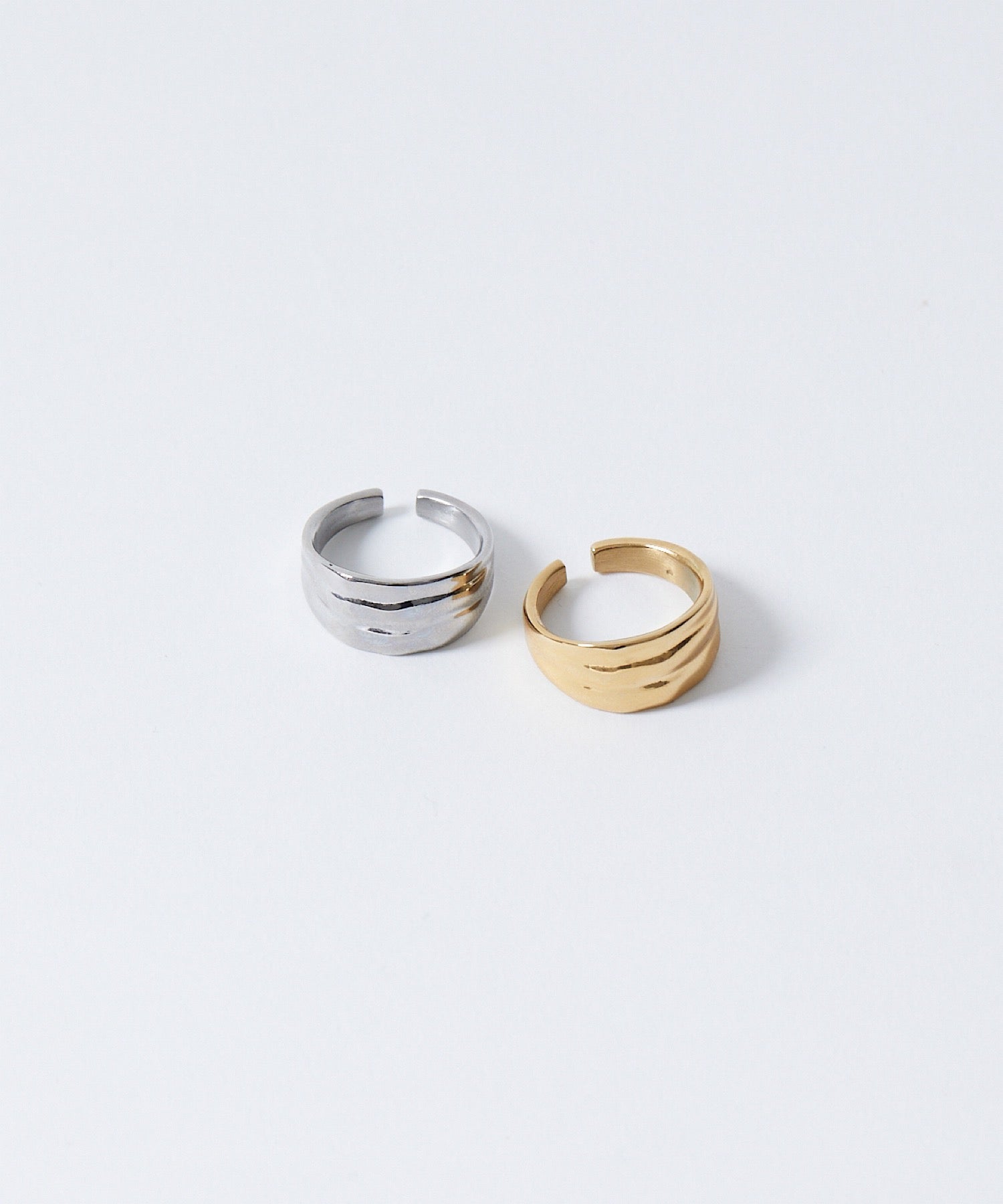 AR-MG 【enough】 Wavy Ring