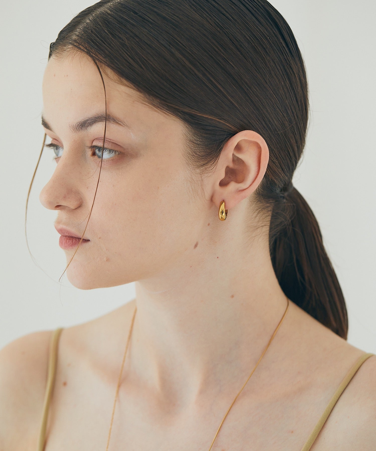 AR/MG 【enough】 teardrop earrings