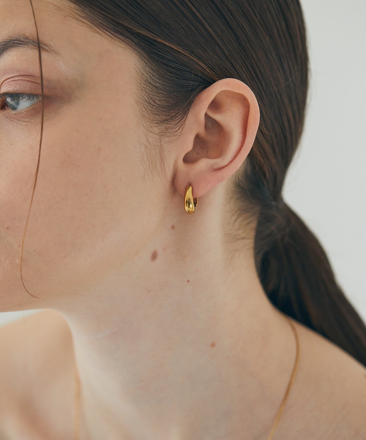 AR/MG 【enough】 teardrop earrings