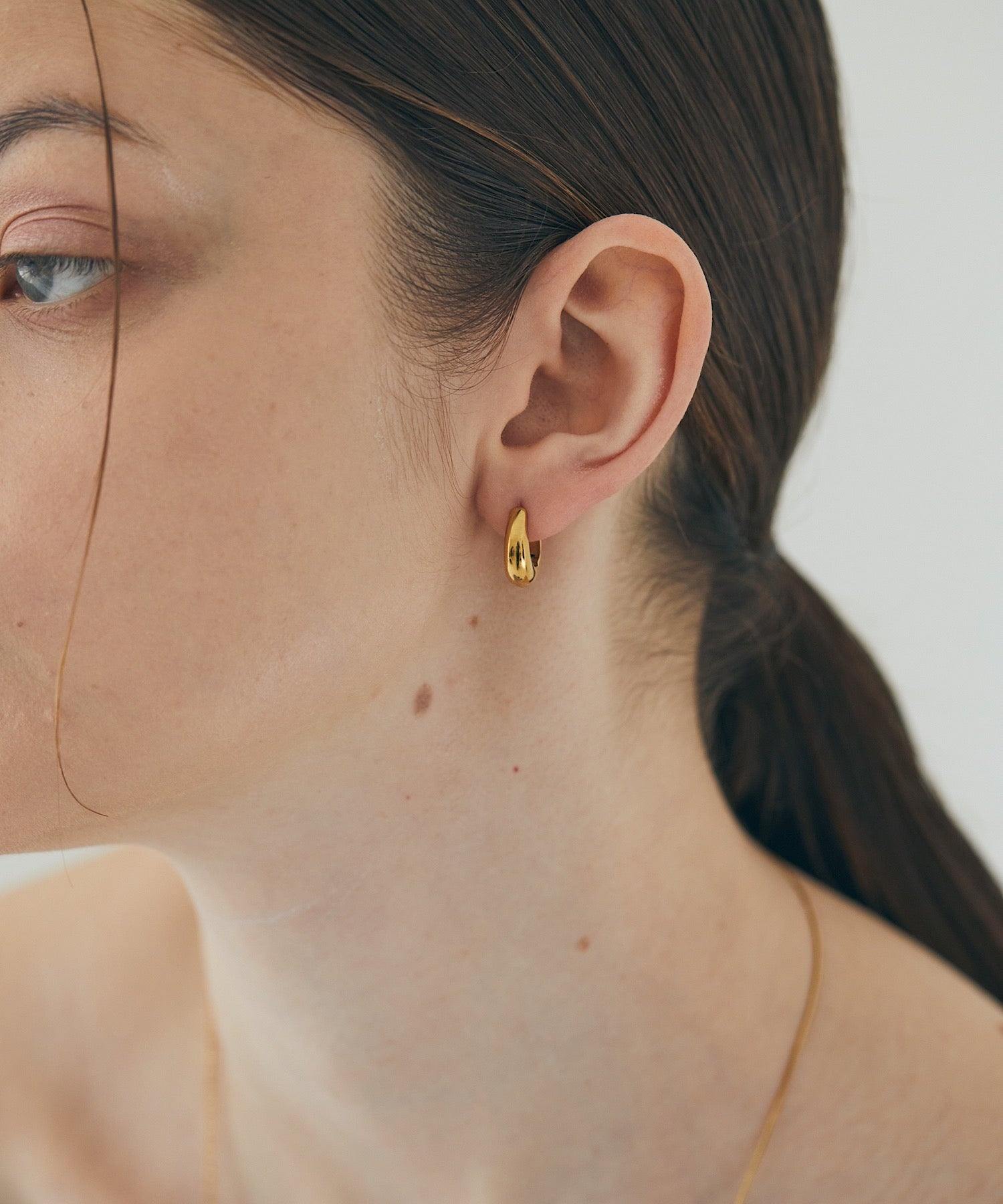 AR/MG 【enough】 teardrop earrings