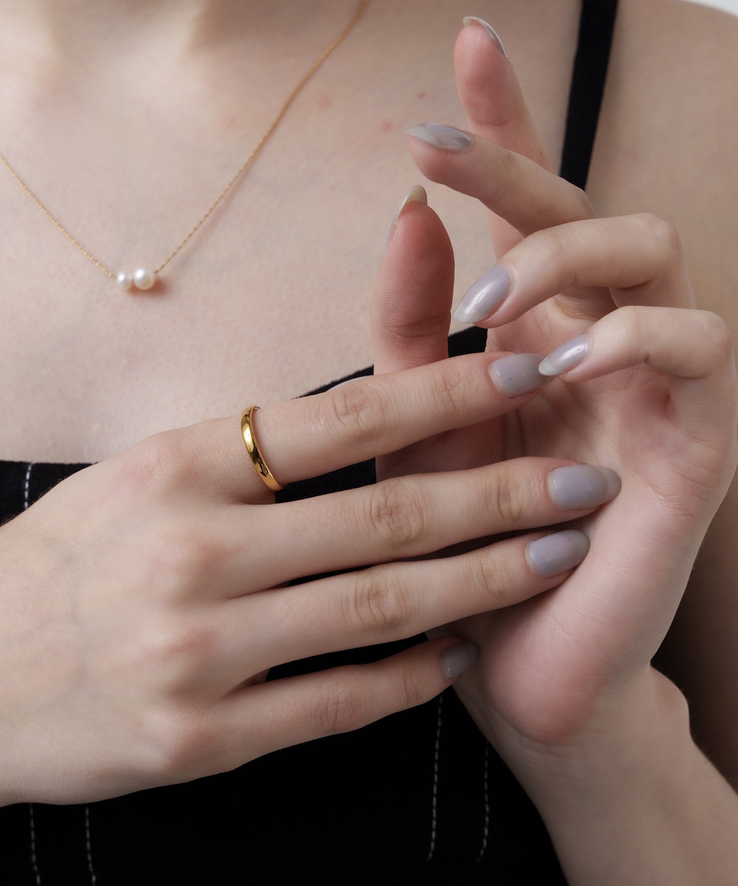 AR/MG 【enough】 Pearl Neck B