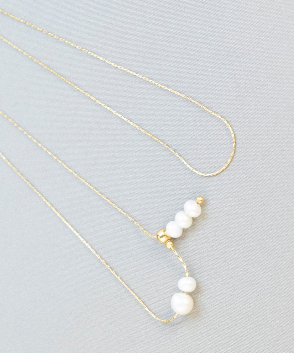 AR/MG 【enough】 Pearl Neck B