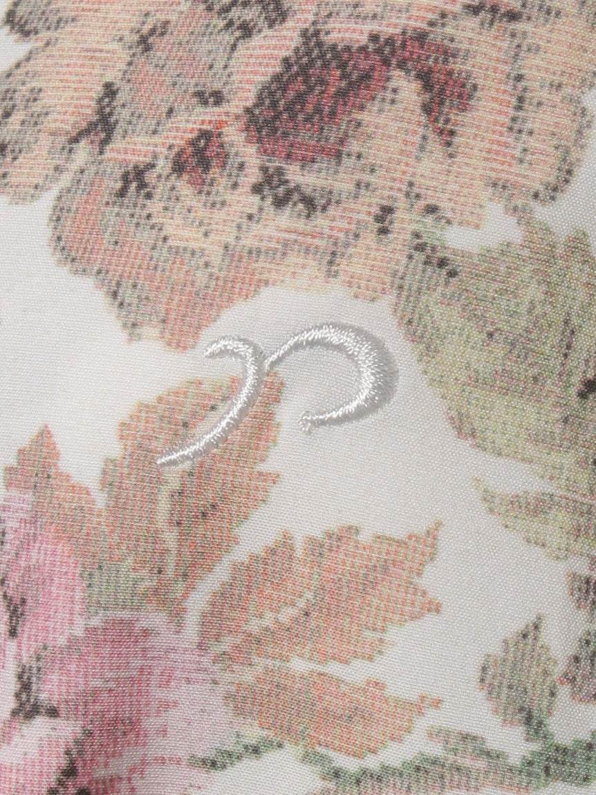 リエンダスエルタ rienda suelta GOBELIN FLOWER ノースリーブワンピース (ベージュ) ベージュ