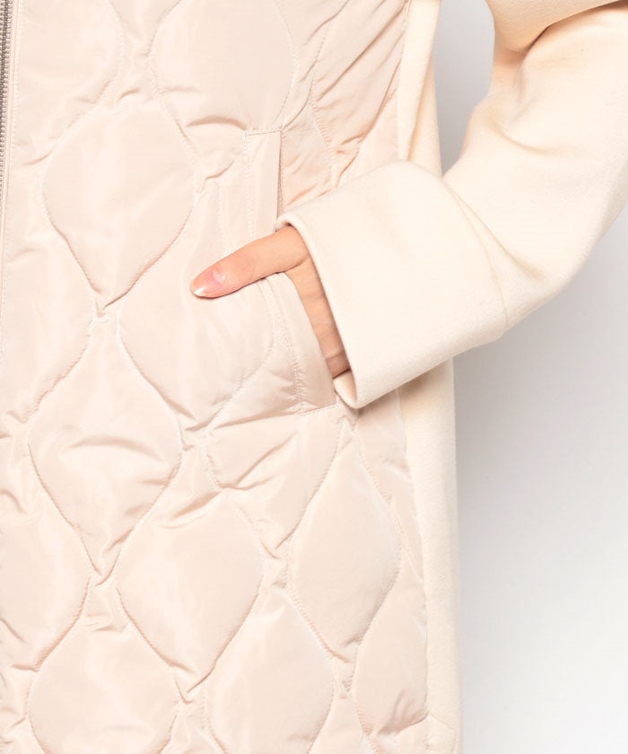 リアマッサ Riamasa ダンボールニットダウンコート