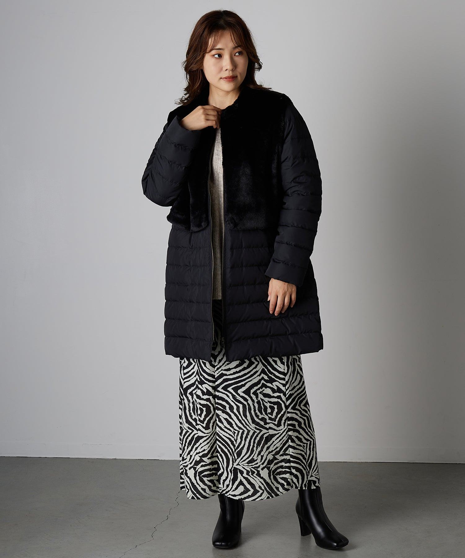 リアマッサ Riamasa 環保毛皮背心聚酯外套