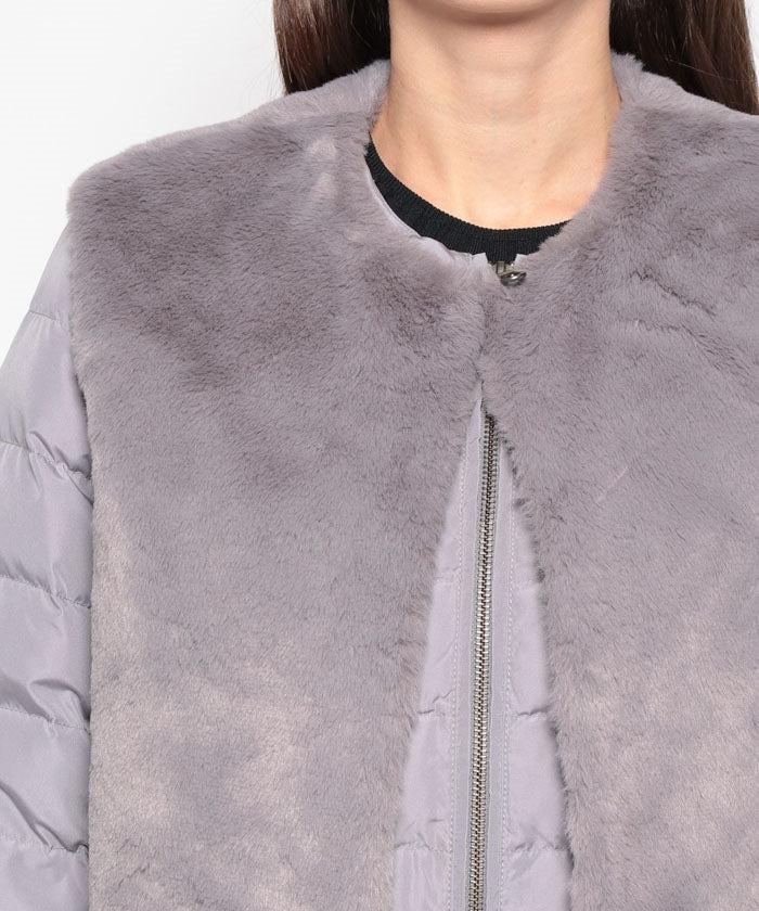 リアマッサ Riamasa 環保毛皮背心聚酯外套