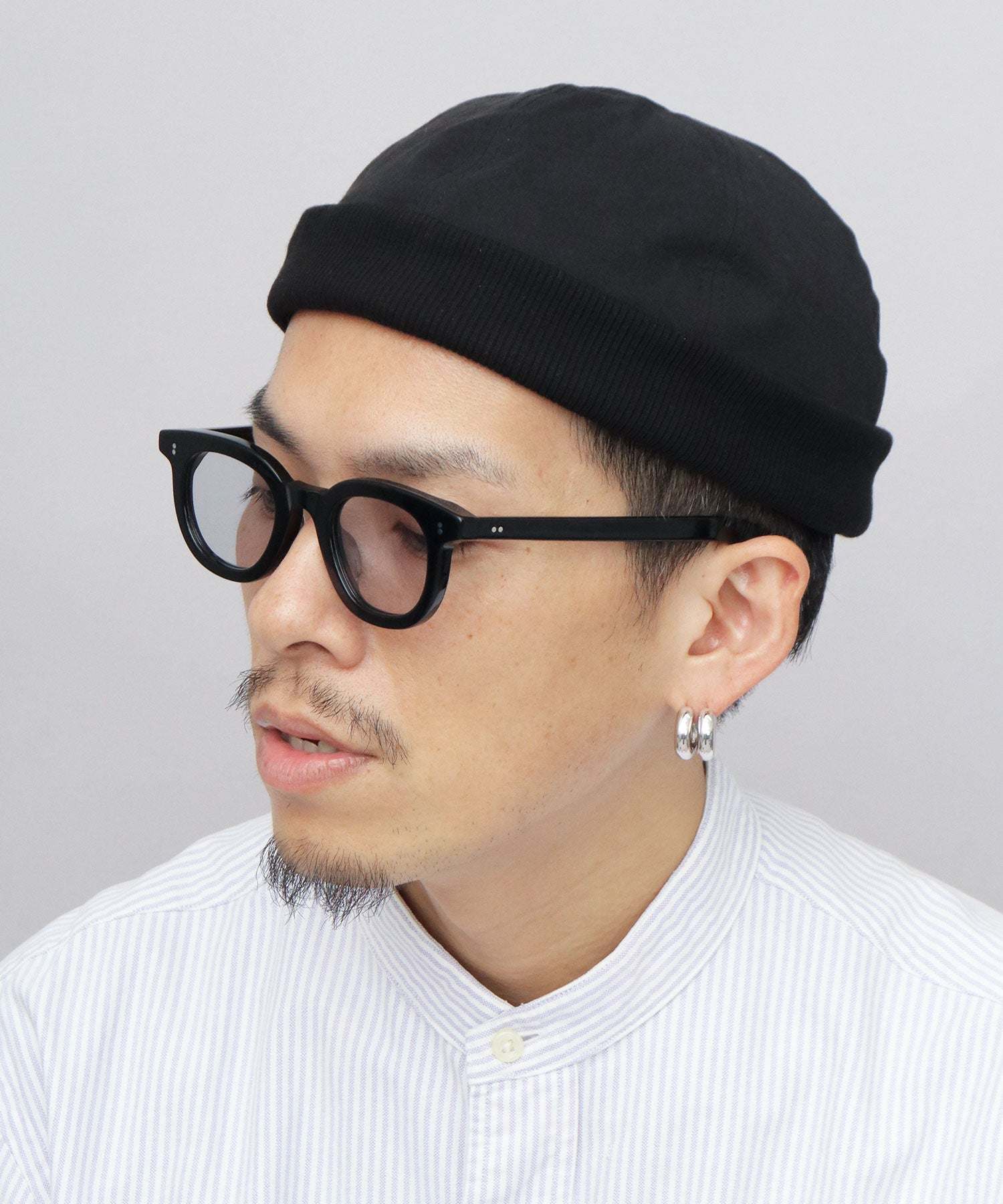 四分之一畫廊 QUARTER GALLERY 滾邊帽 帽子 鴨舌帽 漁夫帽 無邊帽 素色 圓形 深款