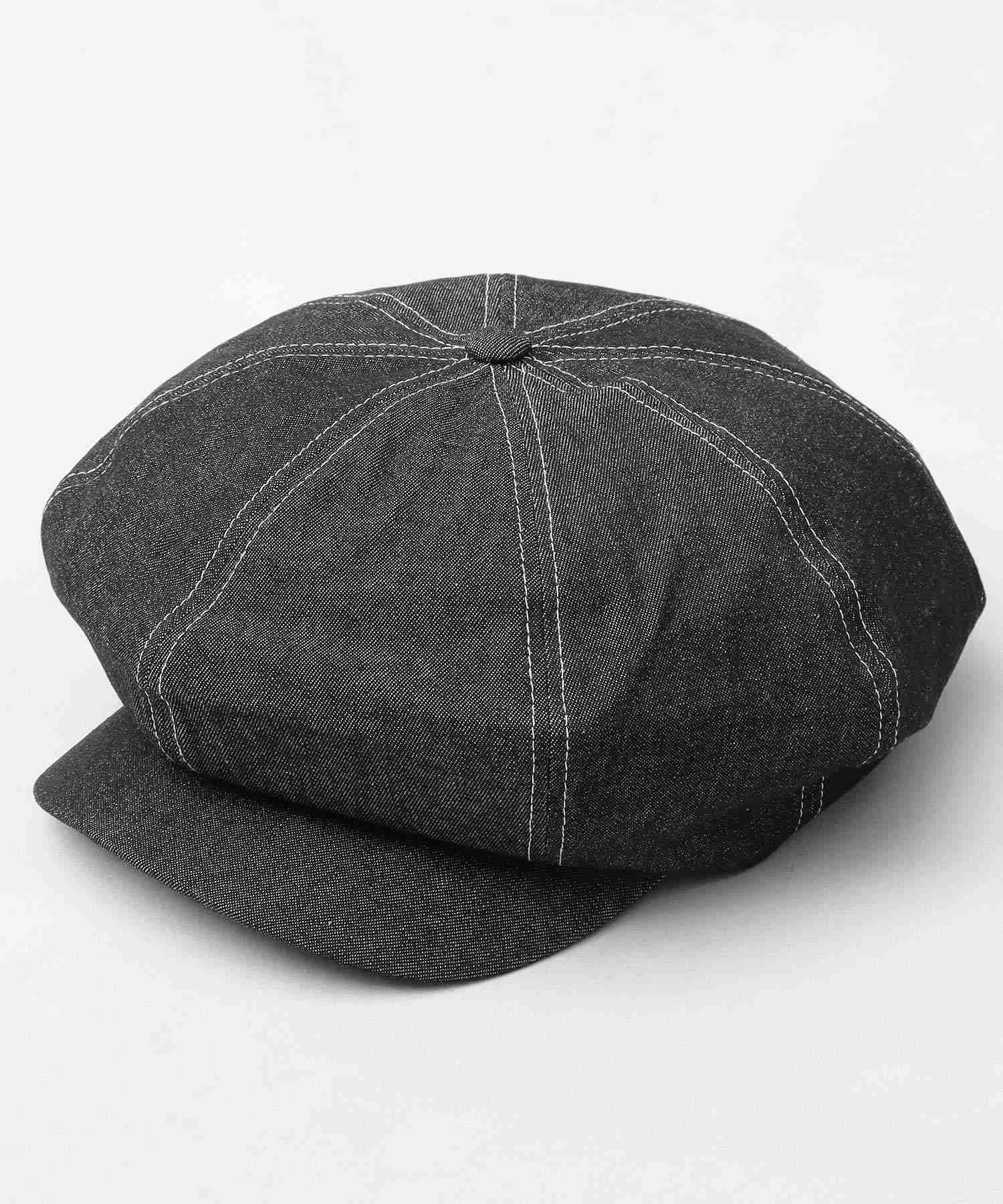 クォーターギャラリー QUARTER GALLERY キャスケット 帽子 キャスハンチング ハンチング デニム コーデュロイ 無地 ニュースボーイキャップ