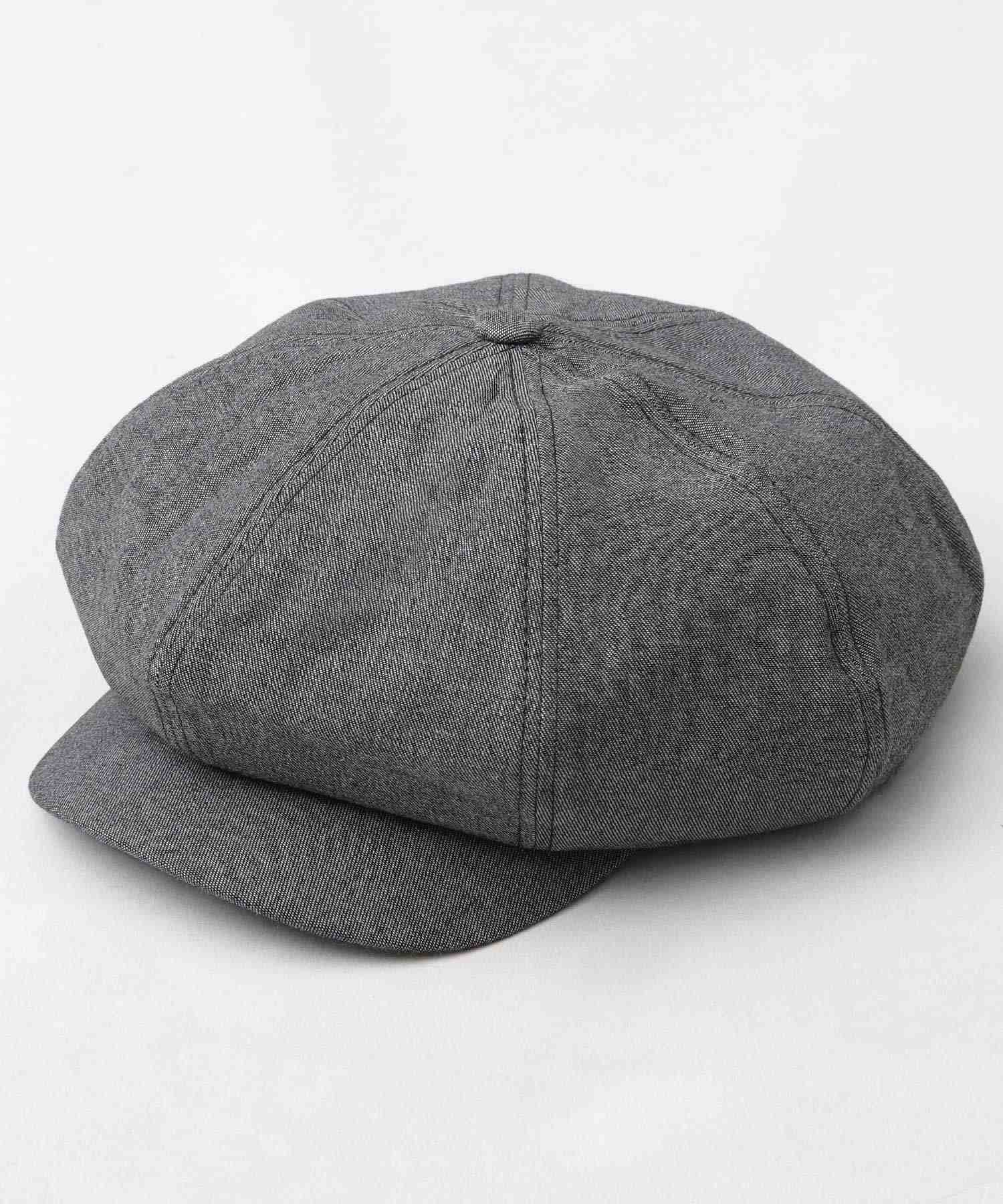 クォーターギャラリー QUARTER GALLERY キャスケット 帽子 キャスハンチング ハンチング デニム コーデュロイ 無地 ニュースボーイキャップ