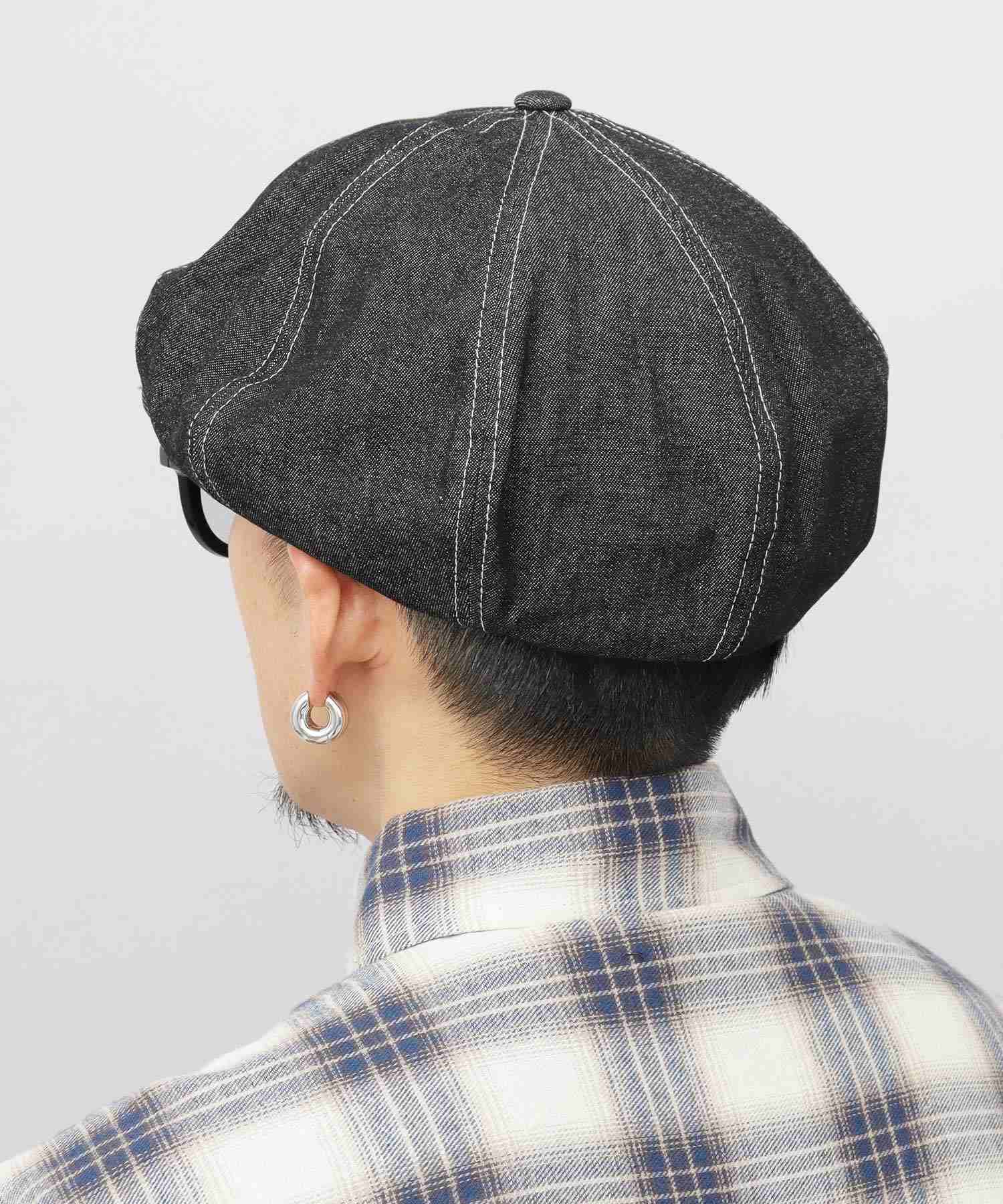 クォーターギャラリー QUARTER GALLERY キャスケット 帽子 キャスハンチング ハンチング デニム コーデュロイ 無地 ニュースボーイキャップ
