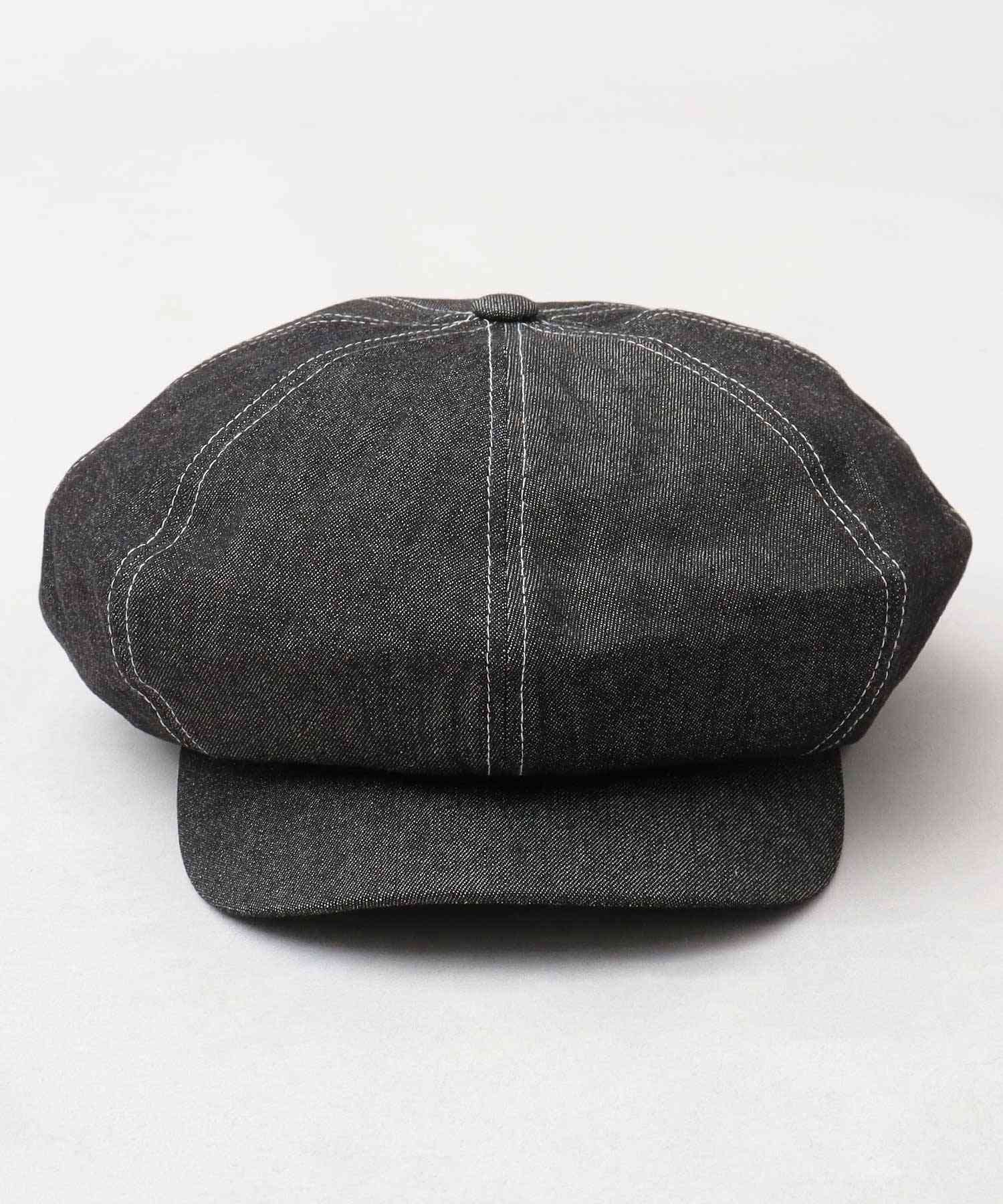 クォーターギャラリー QUARTER GALLERY キャスケット 帽子 キャスハンチング ハンチング デニム コーデュロイ 無地 ニュースボーイキャップ