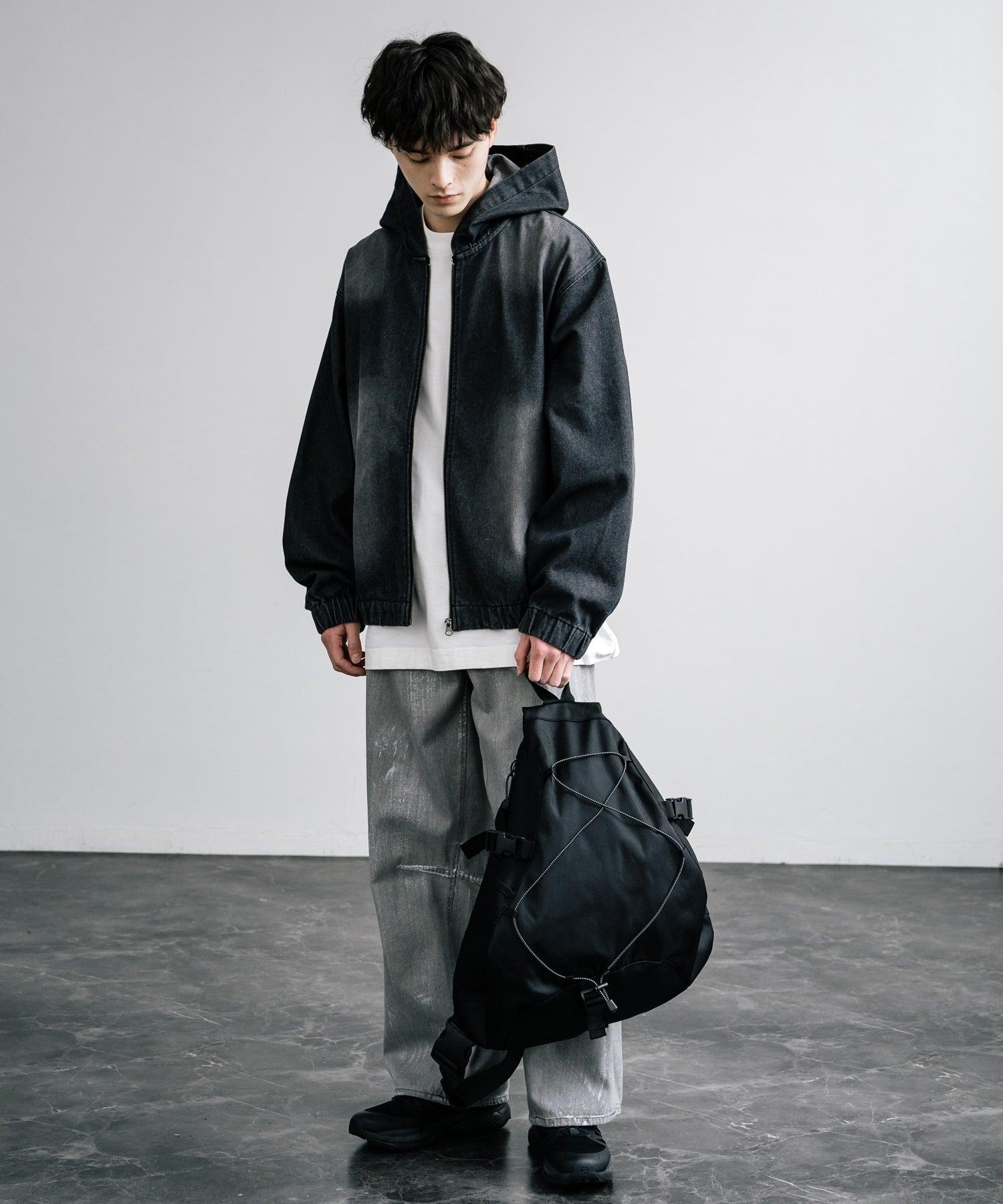 ロッキーモンロー Rocky Monroe 身體包 男士 女士 斜背包 單肩包 鞄 三角 斜背 肩背 A4 大容量 寬底 旅行 健身 簡約 休閒 14289