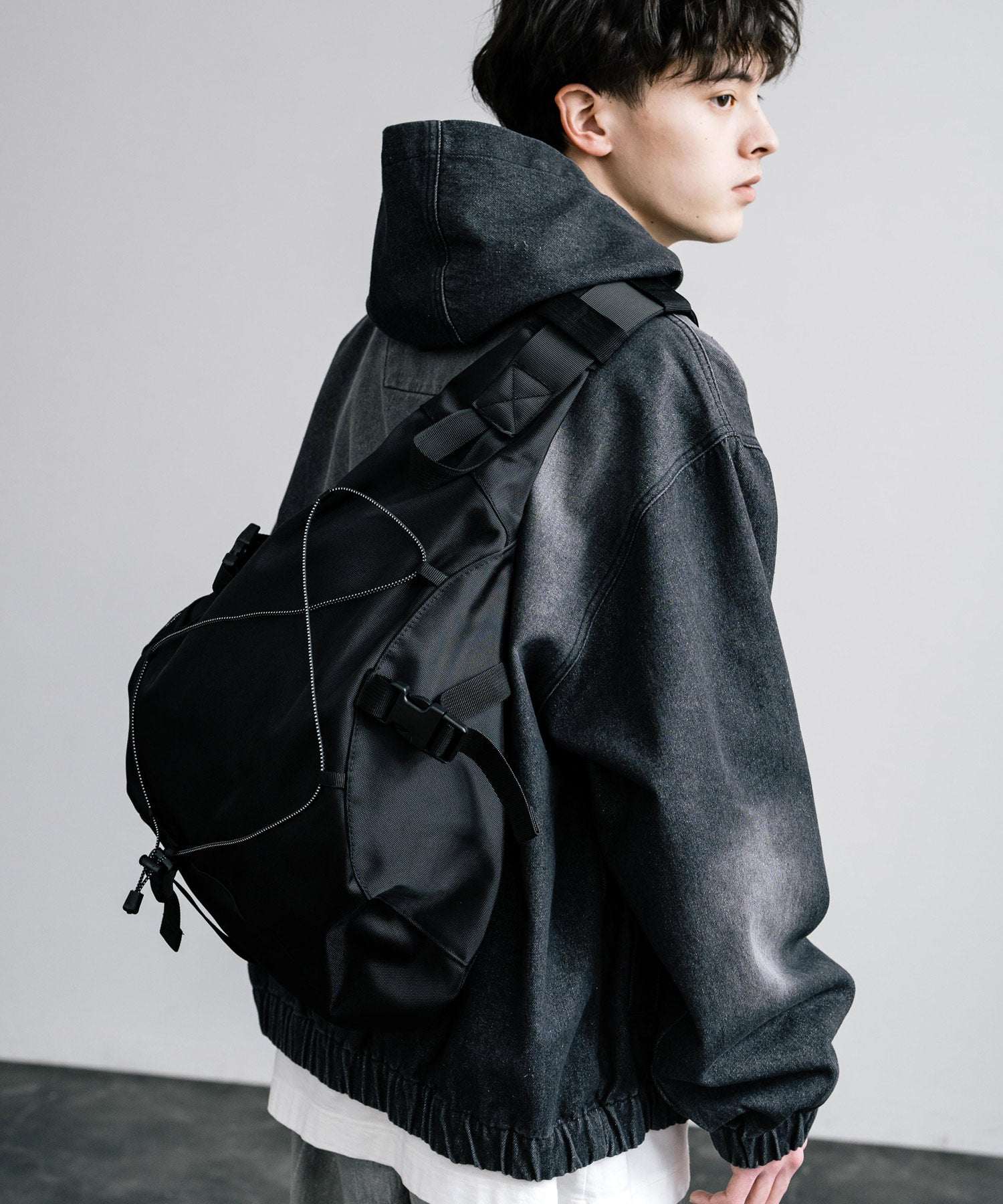 Rocky Monroe Body Bag for Men and Women Sling One Shoulder Bag Triangle Crossbody Shoulder Bag A4 Large Capacity Wide Gusset Travel Gym Simple Casual 14289